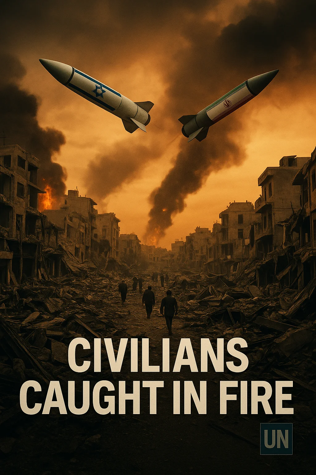 Escalation in Israel–Iran Air Conflict: Missile Exchanges Strike Civilian Areas and Senior Military Leaders
