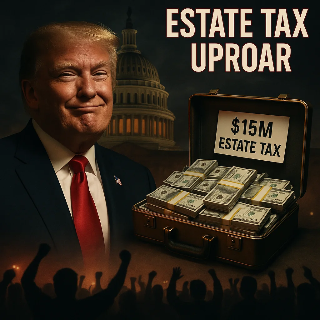Trump-Backed Tax Bill Clears U.S. House: Estate Tax Exemption Rise to $15M Fuels Nationwide Debate